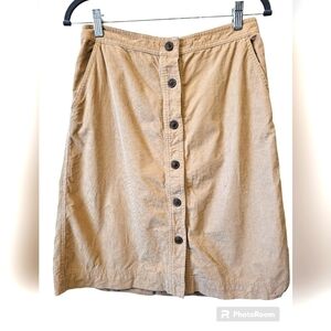 Gap corduroy skirt